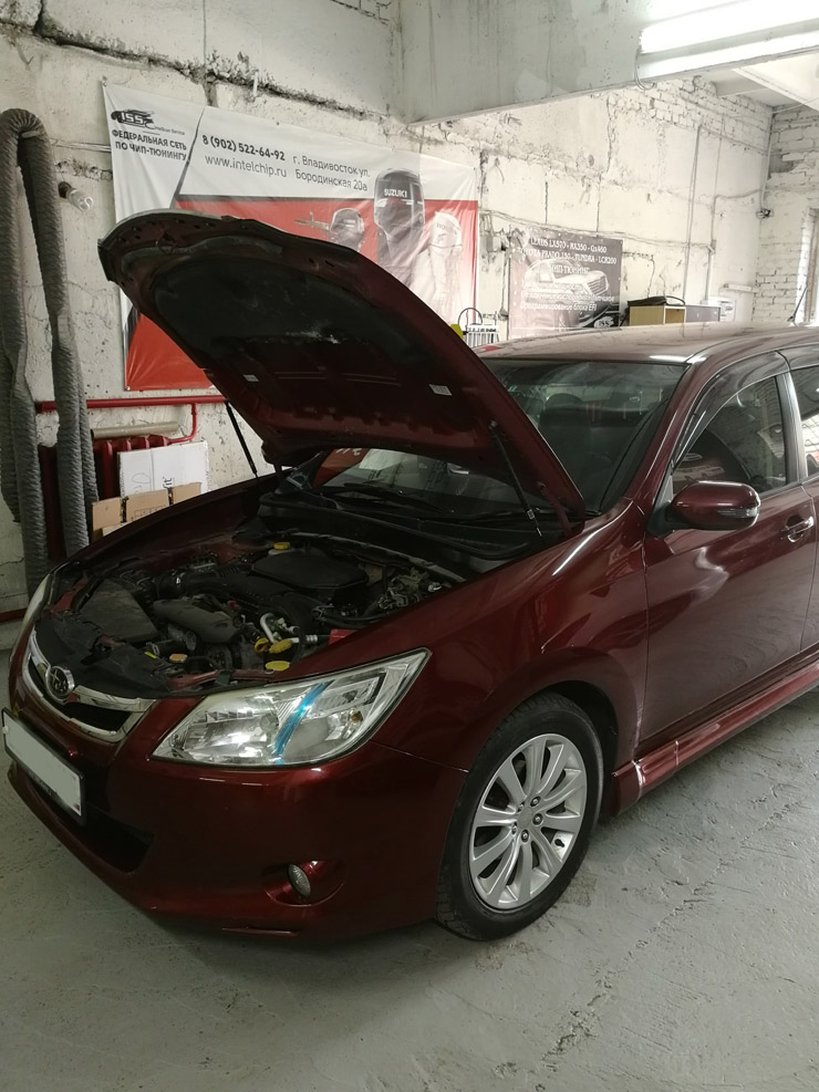 Subaru Exiga 2.0 тюнинг и отключение SAP и EGR